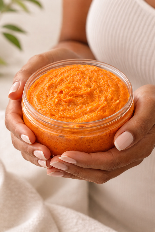 Bare Irresistible Glow — Smooth & Bright & Unbothered
Papaya & Pineapple Whipped Sugar Scrub
8 oz